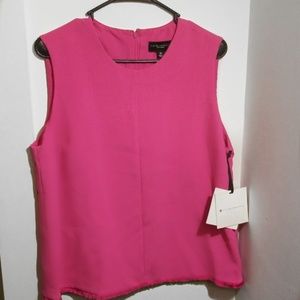 Victoria Beckham pink sleeveless top